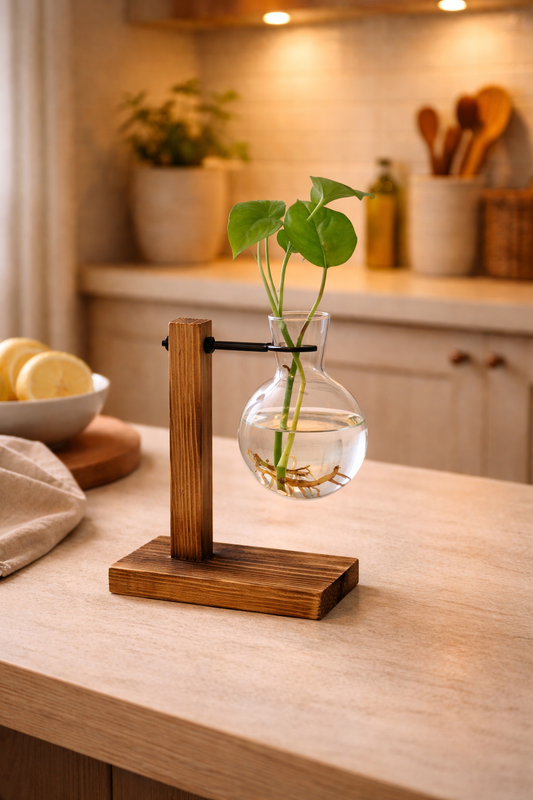 The Glass Propagation Vase