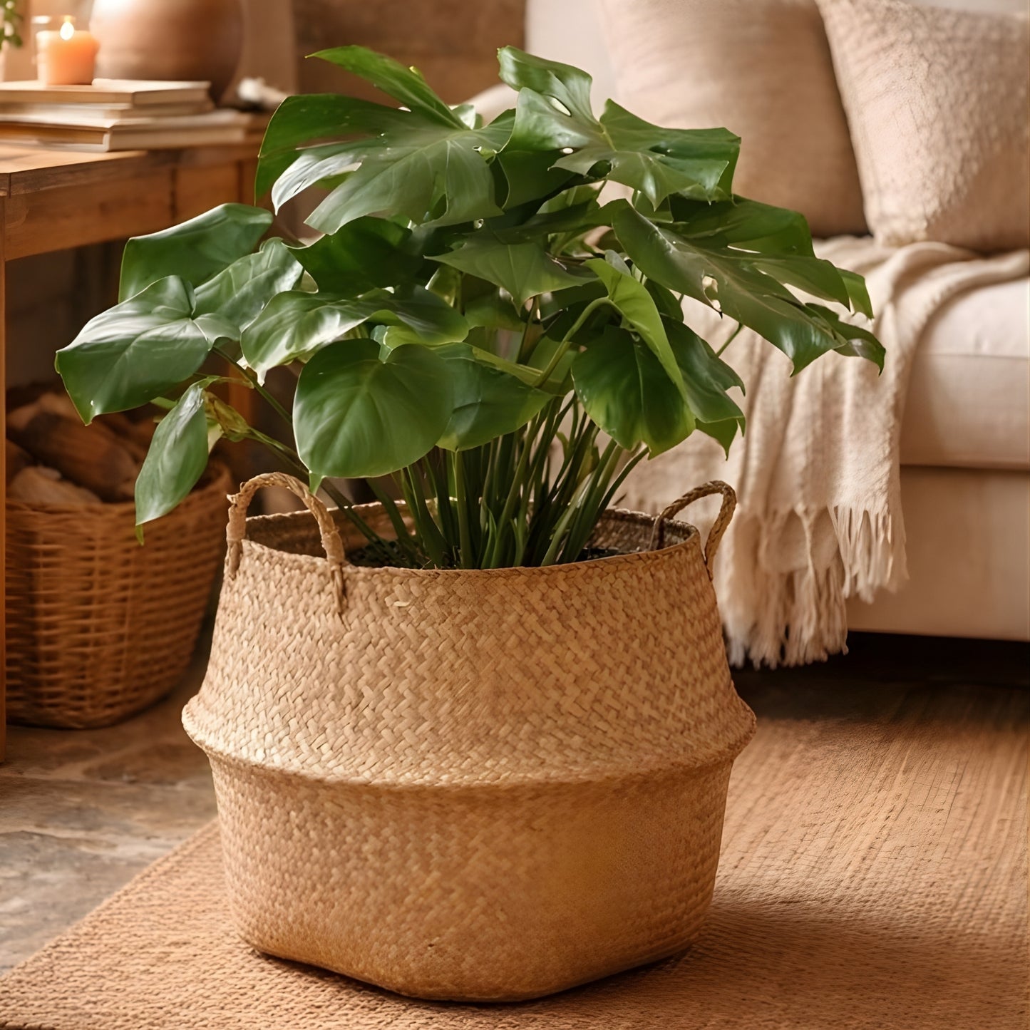 The Woven Seagrass Basket